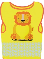 Korntex FUN Dětská bezpečnostní vesta 76.FUNY hi vis yellow/lion