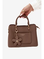 Kožená kabelka přívěsek Taupe model 22220969 - Flora&Co Kožená kabelka přívěsek Taupe model 22220969 - Flora&Co
