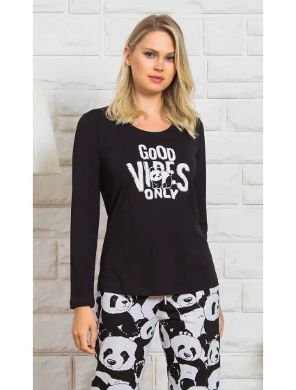 Dámské pyžamo dlouhé Good model 16296983 - Vienetta Secret