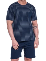 Pánské pyžamo model 21044335 Lagoon - Cornette Pánské pyžamo model 21044335 Lagoon - Cornette