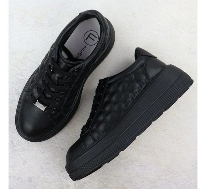 W  polobotky na platformě dámské model 21305460 - FILIPPO