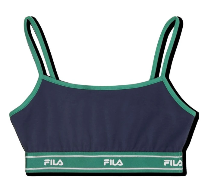 Sportovní podprsenka  tmavě modrá a zelená model 21343956 - Fila