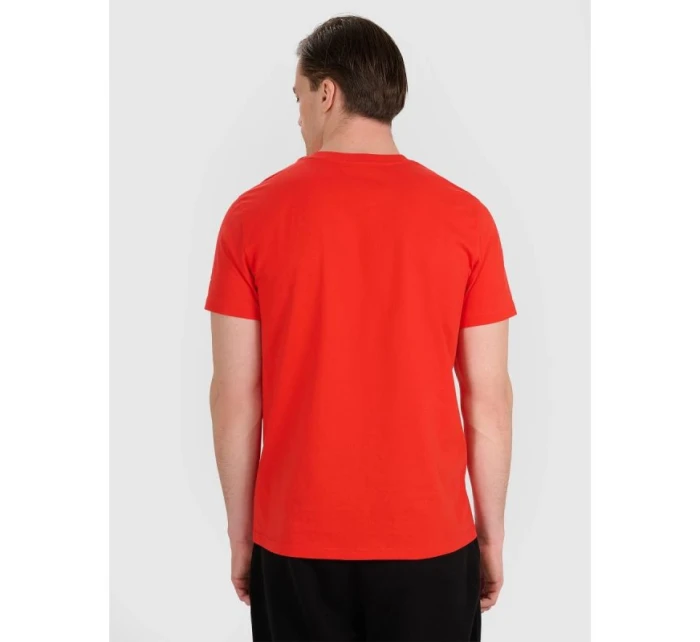 Pánské volejbalové tričko s potiskem 4F 4FRAW25TTSHM3236-62S pánské Pánské volejbalové tričko s potiskem 4F 4FRAW25TTSHM3236-62S pánské