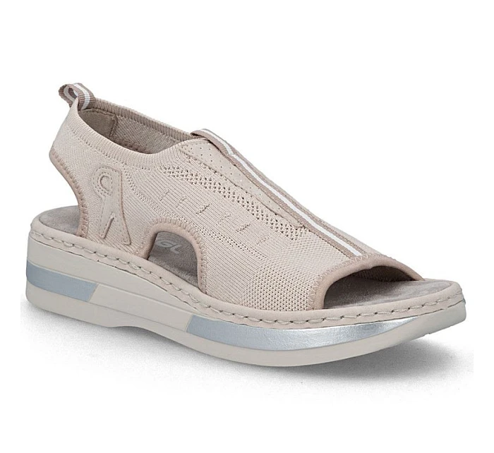 Dámské sandály na platformě růžové Rieker V59B5-31 Dámské sandály na platformě růžové Rieker V59B5-31