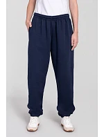 Fruit of the Loom Iconic Premium Elasticated Cuff Jog Pants Tepláky z těžké bavlny 16.4056 deep navy Fruit of the Loom Iconic Premium Elasticated Cuff Jog Pants Tepláky z těžké bavlny 16.4056 deep navy