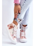 Dámské tenisky High Big Star model 21608963 - Big Star Shoes Dámské tenisky High Big Star model 21608963 - Big Star Shoes