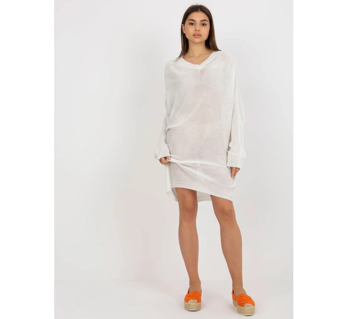 Dámský svetr BA SW C1001.57P bílá - FPrice