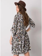 Šaty DHJ SK 21464.99 světle šedá