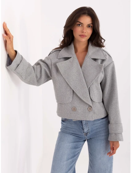 IT KR bunda A9558.62 šedá