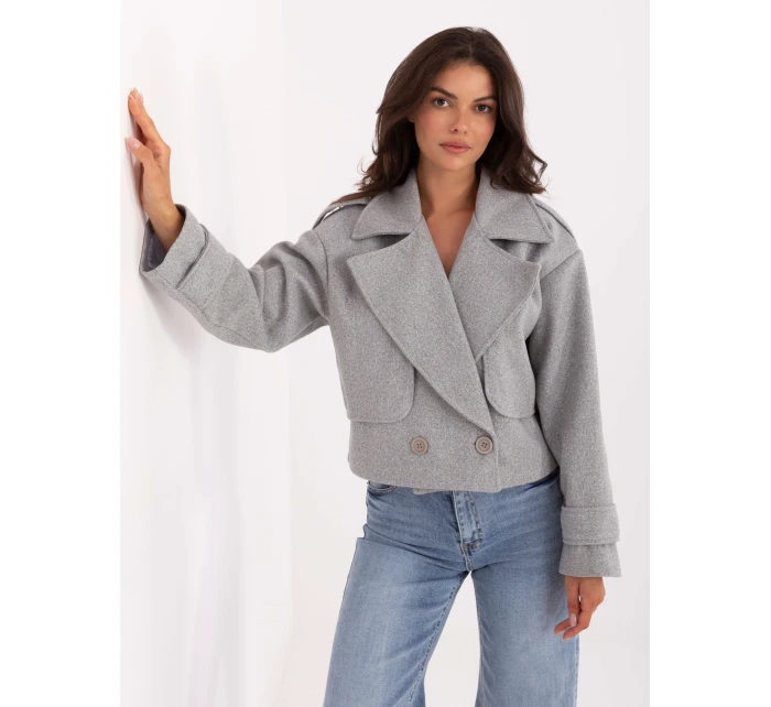 IT KR bunda A9558.62 šedá