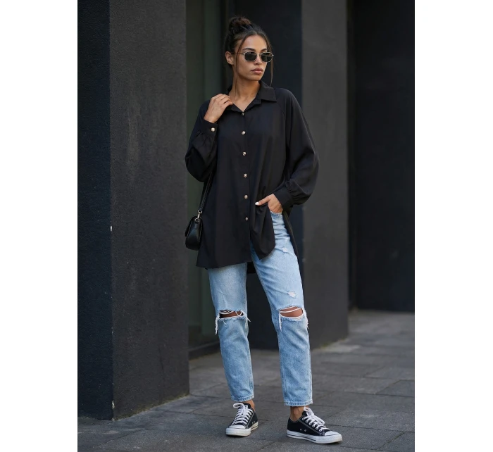 Košile IT KS 29022.25 tmavě hnědá