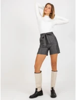 Dámské šortky LK SN tmavě šedé model 17899831 - FPrice Dámské šortky LK SN tmavě šedé model 17899831 - FPrice