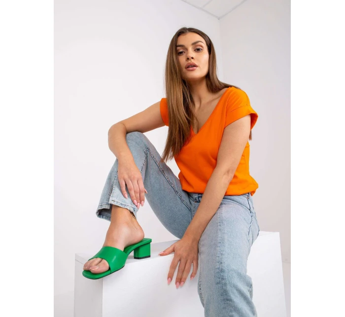 Tričko RV TS 7543.12x oranžová Tričko RV TS 7543.12x oranžová