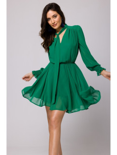 Šifonové šaty zelené model 18429132 - Makover