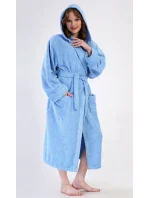 Dámský župan dlouhý s kapucí model 20848012 - Vienetta