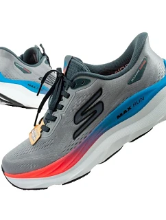 Skechers pánské sportovní boty tenisky Max Run grey SLIP-INS
