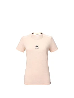 Dámské tričko MILLET Ubic Wool Ts Ss W, světle růžové