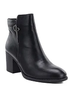 Botki damskie na czarne model 22558557 - M. Daszyński Botki damskie na czarne model 22558557 - M. Daszyński