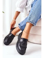 Kožené Polobotky Big Star Černé model 21560459 - Big Star Shoes