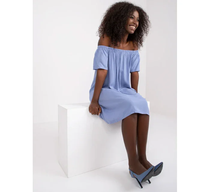 Dámské šaty-D73761M30145G světle modré