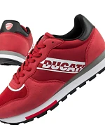 Pánské sportovní boty DS410-09 Červená s bílou - Ducati