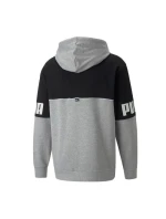 Pánská mikina 849842 04 Šedá s černou - Puma Pánská mikina 849842 04 Šedá s černou - Puma