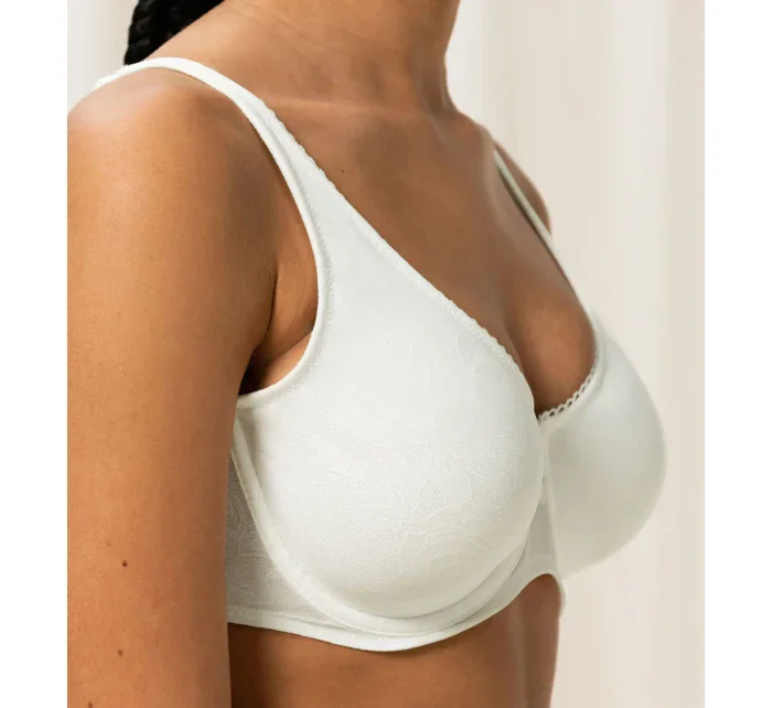 Dámská podprsenka Wild Rose Sensation W01 bílá - Triumph Dámská podprsenka Wild Rose Sensation W01 bílá - Triumph