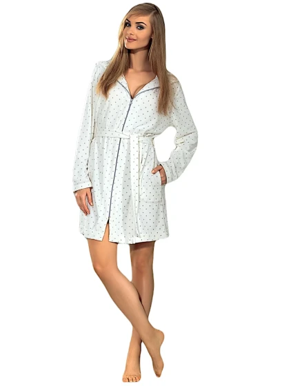 Dámský župan Zappa white - L&L