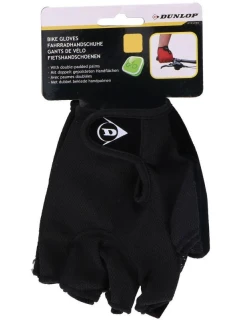 CYKLISTICKÉ RUKAVICE DUNLOP SENIOR R.XL - ČERNÉ