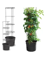 KVĚTINÁČ NA SÁZENÍ RAJČAT S ŽEBŘÍKEM O OBJEMU 12 L KVĚTINÁČ NA SÁZENÍ RAJČAT S ŽEBŘÍKEM O OBJEMU 12 L