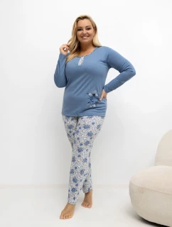 Piżama DU PI FP model 21766317 niebieski - FPrice