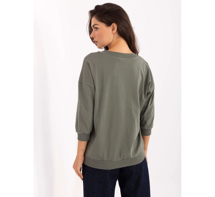 Halenka RV BZ A891.21P khaki barva Halenka RV BZ A891.21P khaki barva