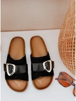 NOLVINA dámské žabky černé FashionStreet ZY0982