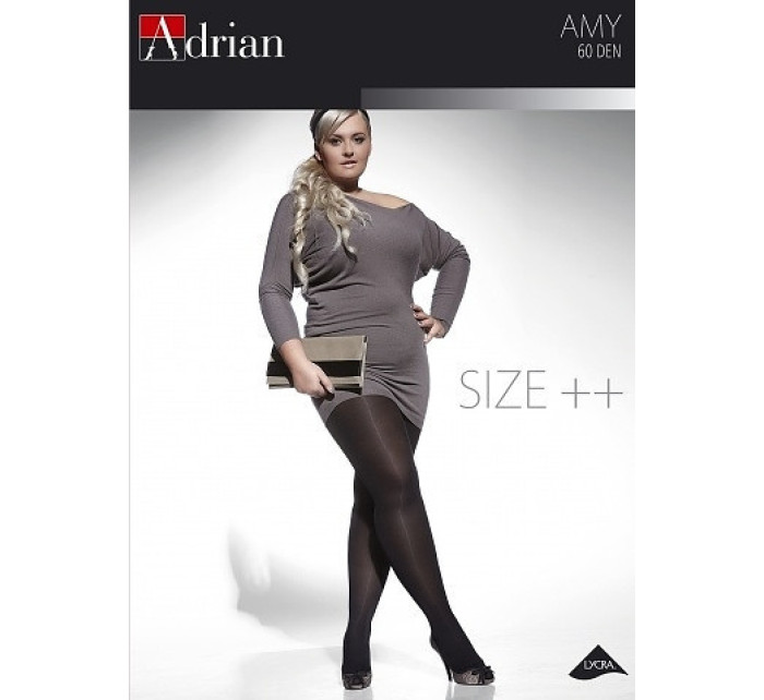 Dámské punčochové kalhoty Adrian Amy Size++ 60 den 6-XXL