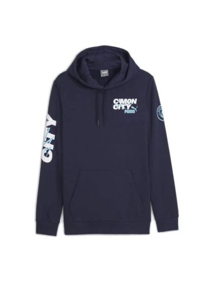 Manchester City Football Icons mikina s kapucí model 21330626 - Puma Manchester City Football Icons mikina s kapucí model 21330626 - Puma