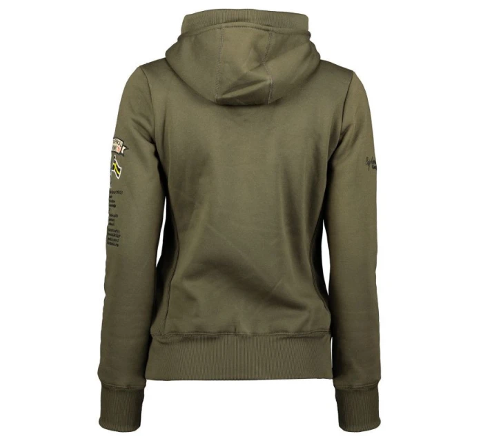 Geografické Norsko Gymclass DB 054 M WW2491H/GN-Kaki mikina