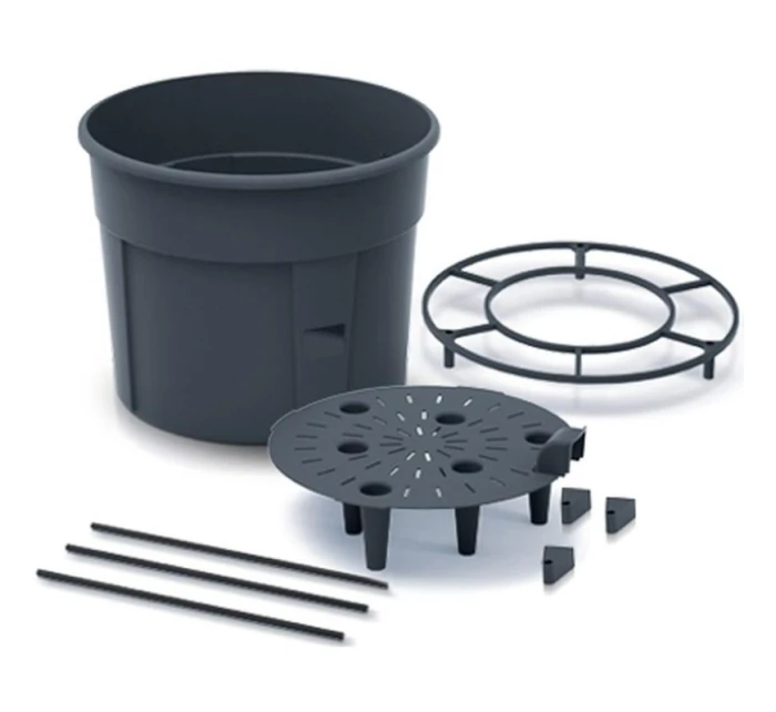 KVĚTINÁČ NA SÁZENÍ RAJČAT S ŽEBŘÍKEM O OBJEMU 12 L KVĚTINÁČ NA SÁZENÍ RAJČAT S ŽEBŘÍKEM O OBJEMU 12 L