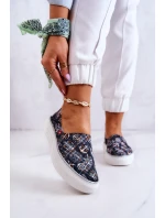 Dámské tenisky nazouvací Memory Foam Big Star model 21579877 Černá - Big Star Shoes