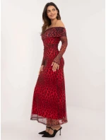 Sukienka DHJ SK model 21786315 czerwony - FPrice