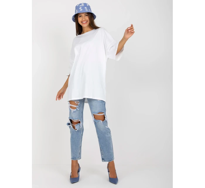 Bluzka EM BZ model 21127078 biały - FPrice Bluzka EM BZ model 21127078 biały - FPrice