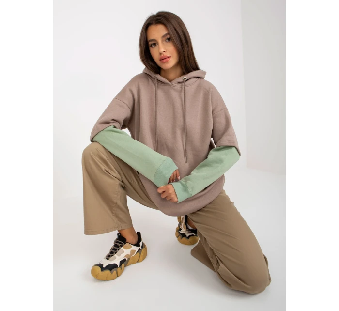 Mikina RV BL 8232.27X tmavě lila