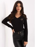 Bluzka RV BZ model 21749812 czarny - FPrice Bluzka RV BZ model 21749812 czarny - FPrice