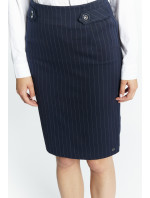Mini sukně Tužková sukně s model 18951901 vzorem námořnická modrá - Monnari