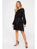 Dámské šaty model 19022106 černé Made Of Emotion - Moe