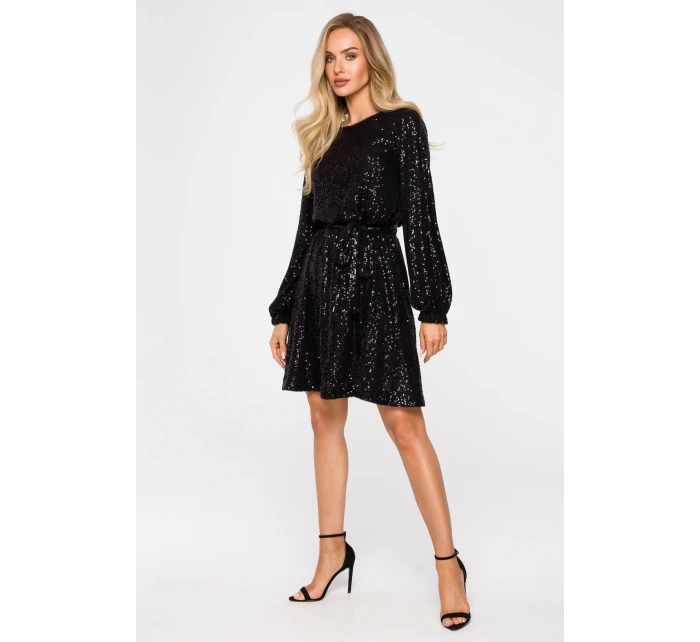 Dámské šaty model 19022106 černé Made Of Emotion - Moe