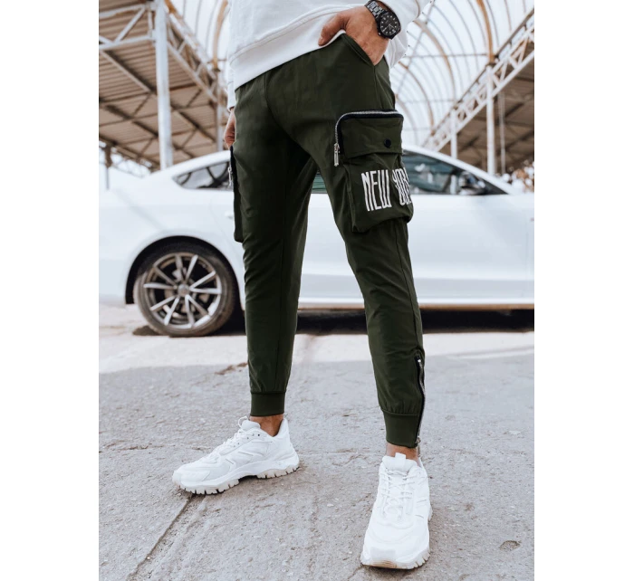 Pánské bojové kalhoty zelené model 21976738 - Dstreet