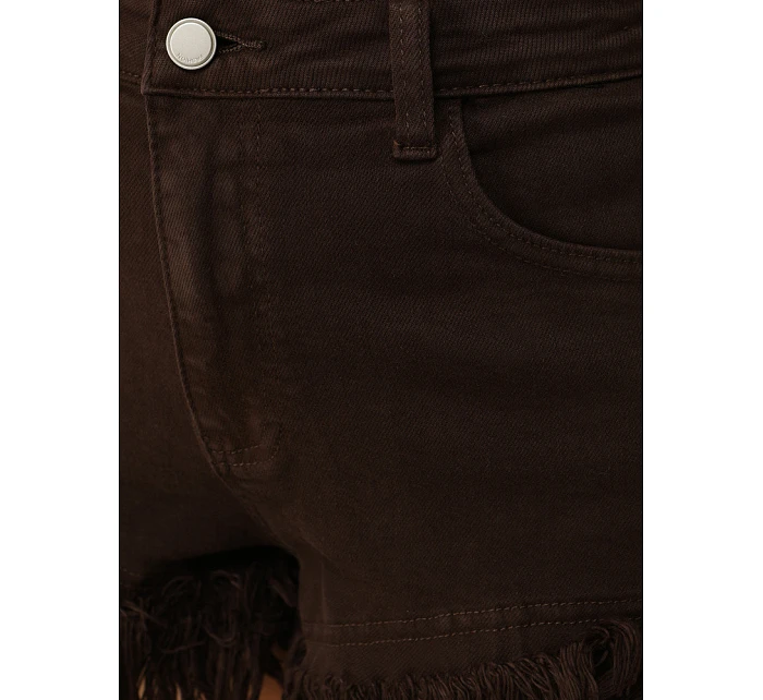 Spodenki damskie z brązowe model 22120881 - FashionStreet