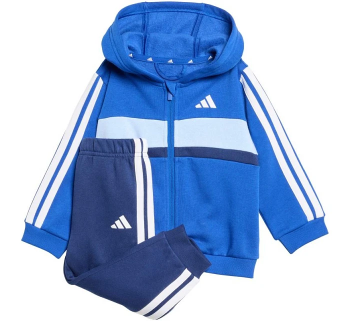 Dětská tepláková souprava Essentials 3 Stripes Fleece modrá model 21814305 - ADIDAS