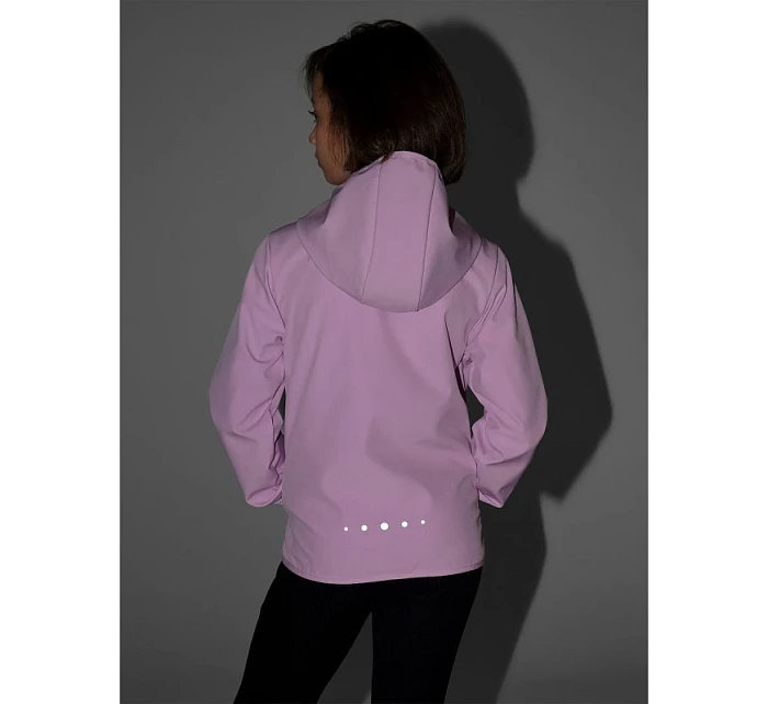 Dívčí větruodolná softshellová bunda 5000 s membránou 4F 4FJWSS26TSOFF478-47S