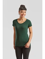 Fruit of the Loom Lady-Fit Iconic 195 T Dámské tričko z těžké bavlny 16.1424 bottle green Fruit of the Loom Lady-Fit Iconic 195 T Dámské tričko z těžké bavlny 16.1424 bottle green